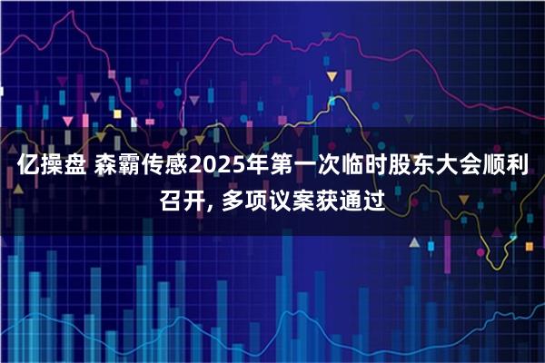 亿操盘 森霸传感2025年第一次临时股东大会顺利召开, 多项议案获通过
